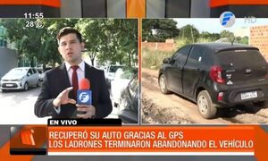 Recuperó su automóvil robado gracias al GPS | Telefuturo
