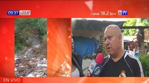 ¡Indignante! Familias ven sus casas derrumbarse por inacción municipal | Noticias Paraguay