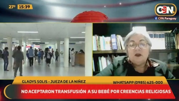 Jueza ordena transfusión de sangre a niña ante negativa de padres por creencias religiosas