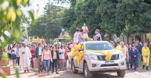 Mallorquinos celebran su fiesta patronal - ABC en el Este - ABC Color