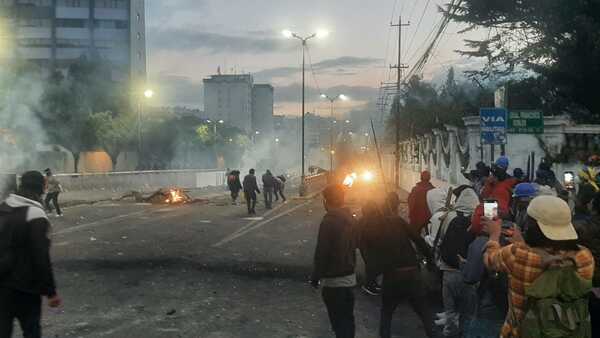 Protestas en Ecuador: Indígenas denuncian la muerte de un manifestante tras represión policial - Megacadena — Últimas Noticias de Paraguay