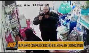 Supuesto comprador robó billetera de comerciante en Luque - PARAGUAYPE.COM