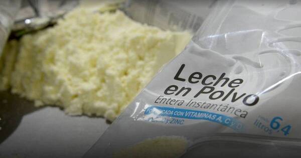 La Nación / Taiwán, potencial destino para leche en polvo local