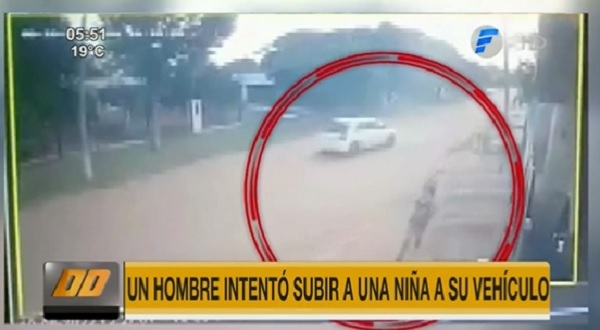 Desconocido intenta subir a su auto a una niña en Ñemby