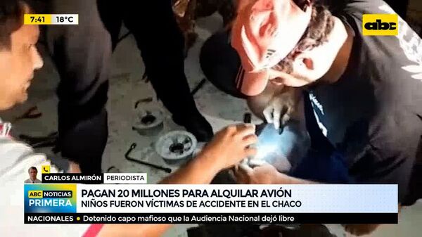 Pagan 20 millones para alquilar avión - ABC Noticias - ABC Color