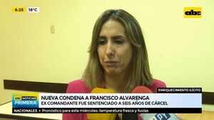 Nueva condena a Francisco Alvarenga - ABC Noticias - ABC Color