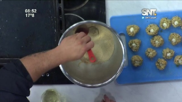 Cocina LMCD: croquetas de pollo Kzero y catupiry - SNT