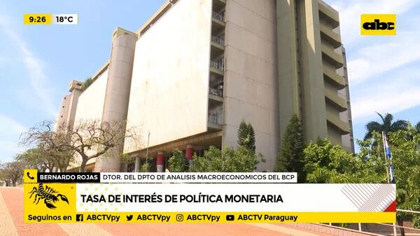 Tasa de interés de política monetaria - ABC Noticias - ABC Color