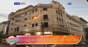 Restauran el emblemático Cine Victoria de Asunción