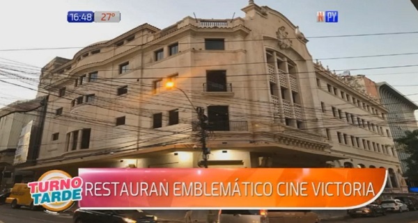 Restauran el emblemático Cine Victoria de Asunción