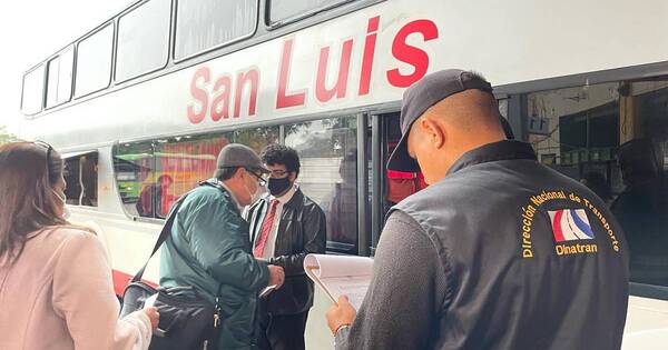 La Nación / Verifican denuncias por cobro excesivo de pasajes de media y larga distancia