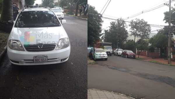 Automovilista embiste a estudiante en el centro de Encarnación