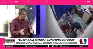 Preocupante: "El 80% sale con arma de fuego a delinquir"