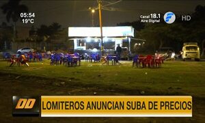 Lomiteros anuncian suba de precios - PARAGUAYPE.COM