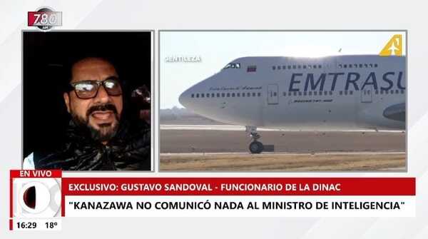 Avión iraní: Funcionario afirmó que el presidente de la Dinac sabía quiénes eran los 18 tripulantes - Megacadena — Últimas Noticias de Paraguay