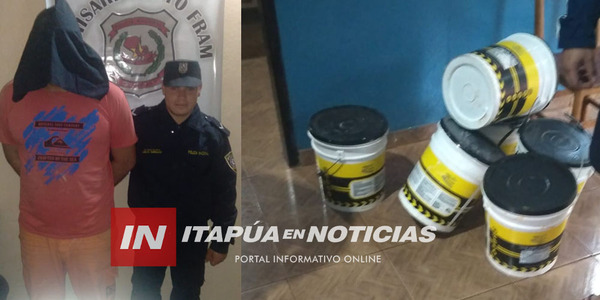CAE EMPLEADO INFIEL EN FRAM, TRAS DENUNCIA DE HURTO DE PINTURA RUTERA