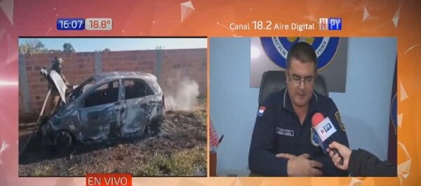 Capiatá: Identifican cadáver hallado calcinado en un vehículo - PARAGUAYPE.COM