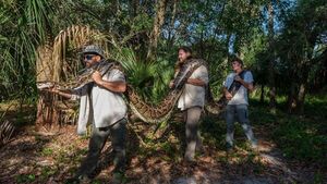 Biólogos capturan a la pitón más grande hallada en Florida