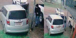 HURTAN DINERO Y UN ARMA DEL ESTACIONAMIENTO DE UNA CHURRASQUERÍA DE PIRAPÓ