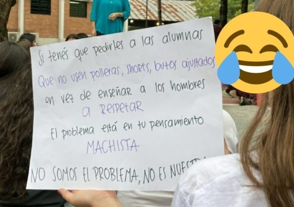 Diario HOY | Alumnas realizaron sentata para denunciar acosos y abusos en colegio católico de Asunción