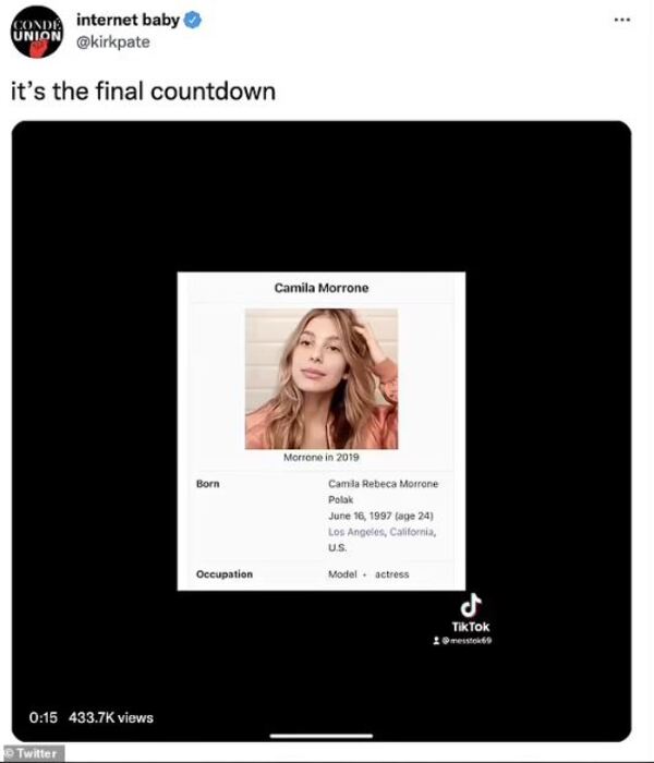 La divertida canción de un ‘tiktoker’ que se burla de Leo DiCaprio - C9N