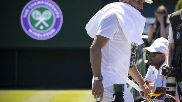 Nadal estrena la central de Wimbledon