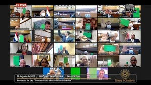 Diario HOY | Senado sanciona proyecto de comedores y centros comunitarios y ahora pasa al Ejecutivo