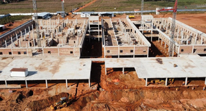 Notable avance en la construcción del futuro Hospital de Coronel Oviedo - Noticiero Paraguay