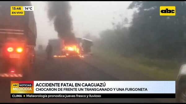 Accidente fatal en Caaguazú - ABC Noticias - ABC Color