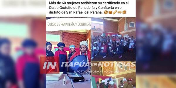 SALAPATA PREPARA CAPACITACIÓN PARA MUJERES EN SAN BUENAVENTURA- ITAPÚA POTY