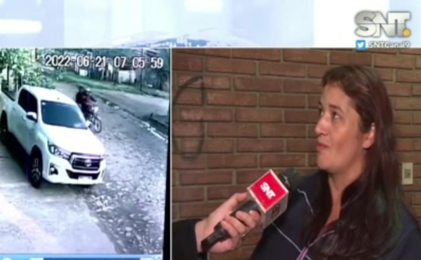 Salvaje ataque a una mujer: Motochorros le fisuraron la costilla a patadas - SNT