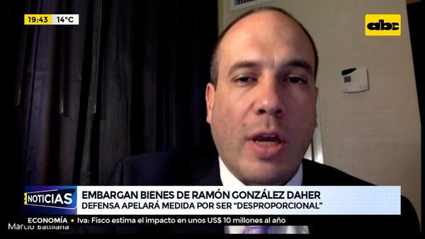 Embargan bienes de Ramón González Daher - ABC Noticias - ABC Color