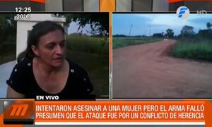 Intentaron asesinar a una mujer pero el arma falló - PARAGUAYPE.COM