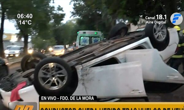 Accidente de tránsito en Fernando de la Mora | Telefuturo