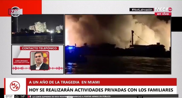 Se cumple un año del trágico derrumbe en Miami, en el que murieron seis paraguayos - Megacadena — Últimas Noticias de Paraguay