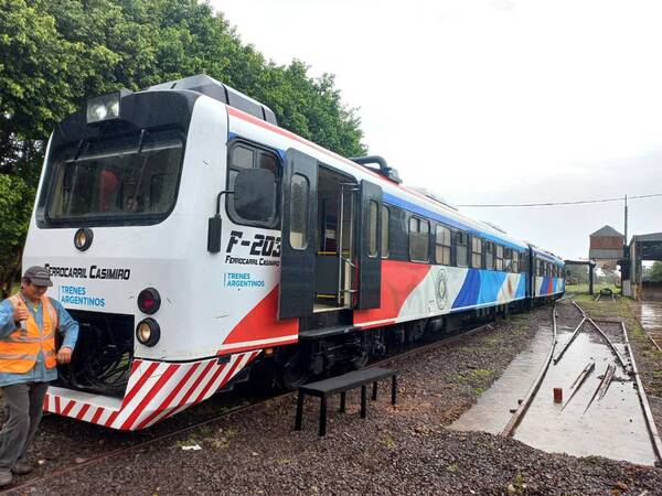 Finalmente el tren Encarnación-Posadas volvería en julio