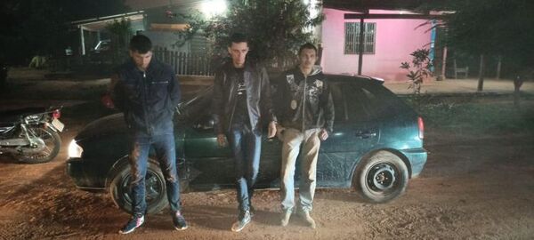SENAD incauta más de 100 kilos de droga transportados en auto en Bella Vista Norte