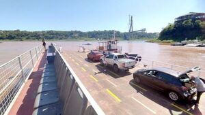 Servicio de balsas está inactivo en la zona de tres fronteras