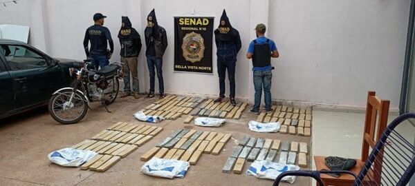 Tres detenidos e incautación de más de 150 kilos de marihuana - Radio Imperio