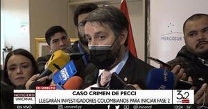 Crimen de Pecci: fiscales colombianos vendrán al país para la fase 2