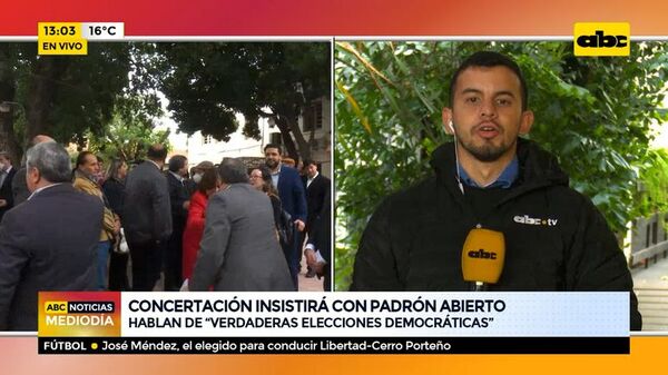 Insistirán con utilizar padrón abierto - ABC Noticias - ABC Color