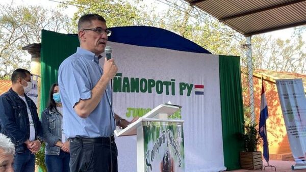 Presentaron el proyecto Ñamopotí Paraguay Junio Verde en la escuela Don Carlos Antonio López