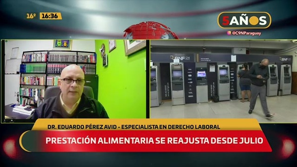 Prestación alimentaria se reajusta desde julio - C9N