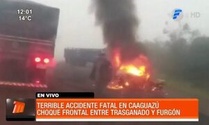 Terrible accidente fatal en Caaguazú - PARAGUAYPE.COM