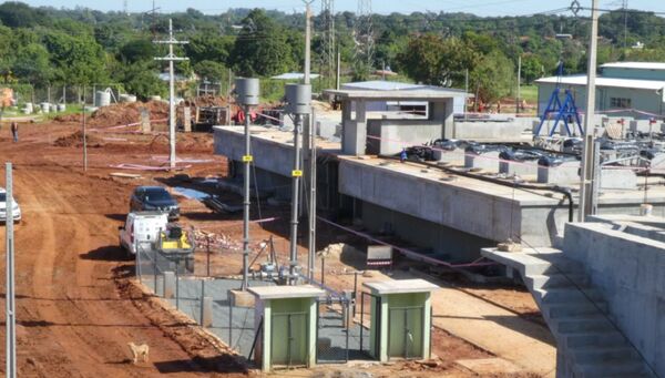 Barrio Santa María: Planta de tratamiento de aguas residuales tiene un 84% de avance » San Lorenzo PY