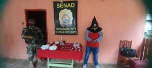 Diario HOY | En Ciudad del Este capturan a un hombre con casi 5 kilos de cocaína