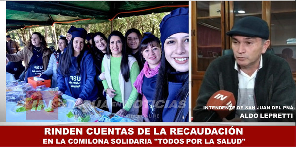 SAN JUAN DEL PNÁ: RENDICIÓN DE CUENTAS DE LA COMILONA POR LA SALUD