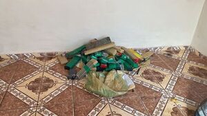 Hallan 38 paquetes de marihuana ocultos en una casa de Pedro Juan - Policiales - ABC Color