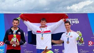 Javier Insfrán logra la primera medalla de oro para Paraguay