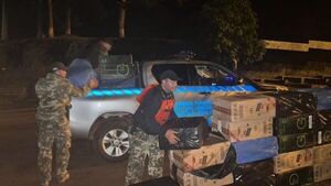 Incautan cigarrillos de presunto contrabando en Itapúa